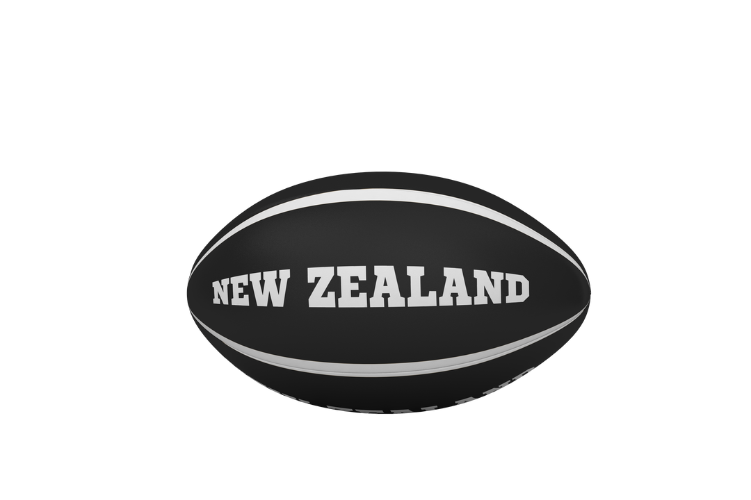 Transparent Rugby Ball Illustration with New Zealand Text Art - Download Free Stock Images Pikwizard.com