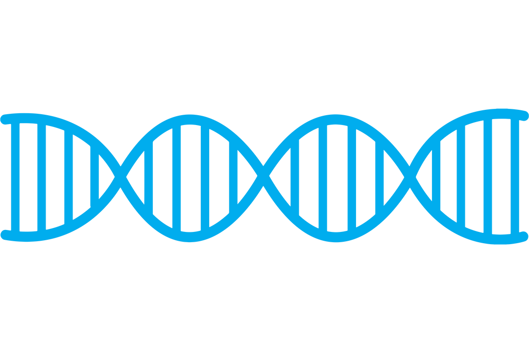 Blue Transparent DNA Helix Molecule Vector Icon - Download Free Stock Images Pikwizard.com