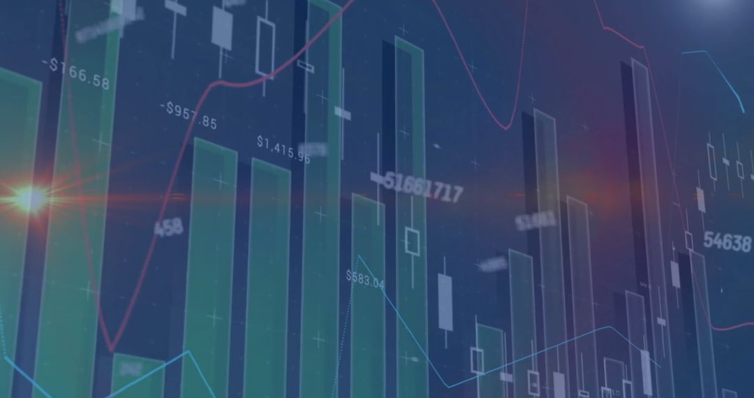 Digital Financial Data Visualization with Charts and Graphs - Free Images, Stock Photos and Pictures on Pikwizard.com