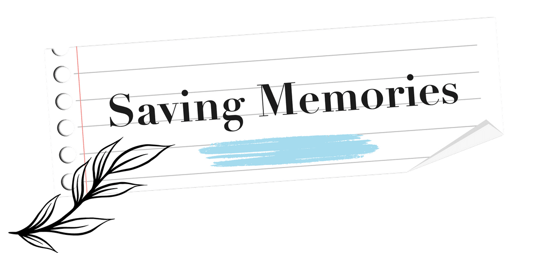 Transparent Torn Paper Saving Memories Minimalist Design