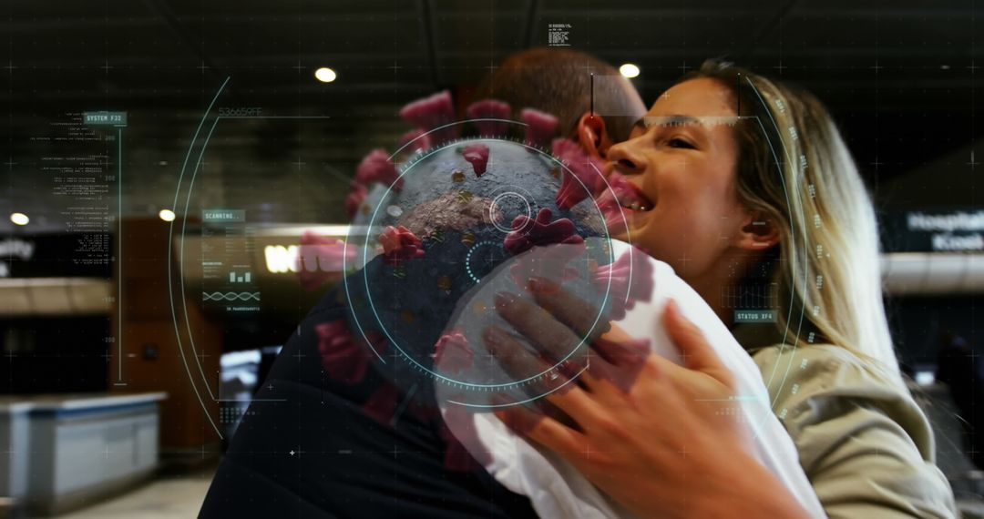 Joyful Airport Reunion Despite Pandemic Challenges