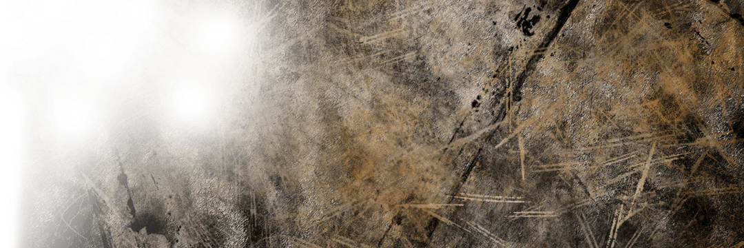 Panoramic View of Grungy Scratched Wall Texture with Transparent Marks