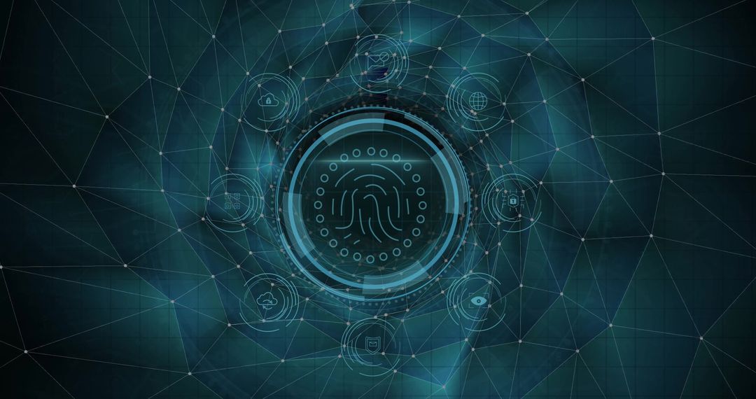 Cybersecurity Network Digital Fingerprint Interface