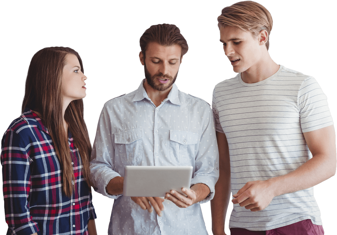 Transparent Group Planning with Digital Tablet