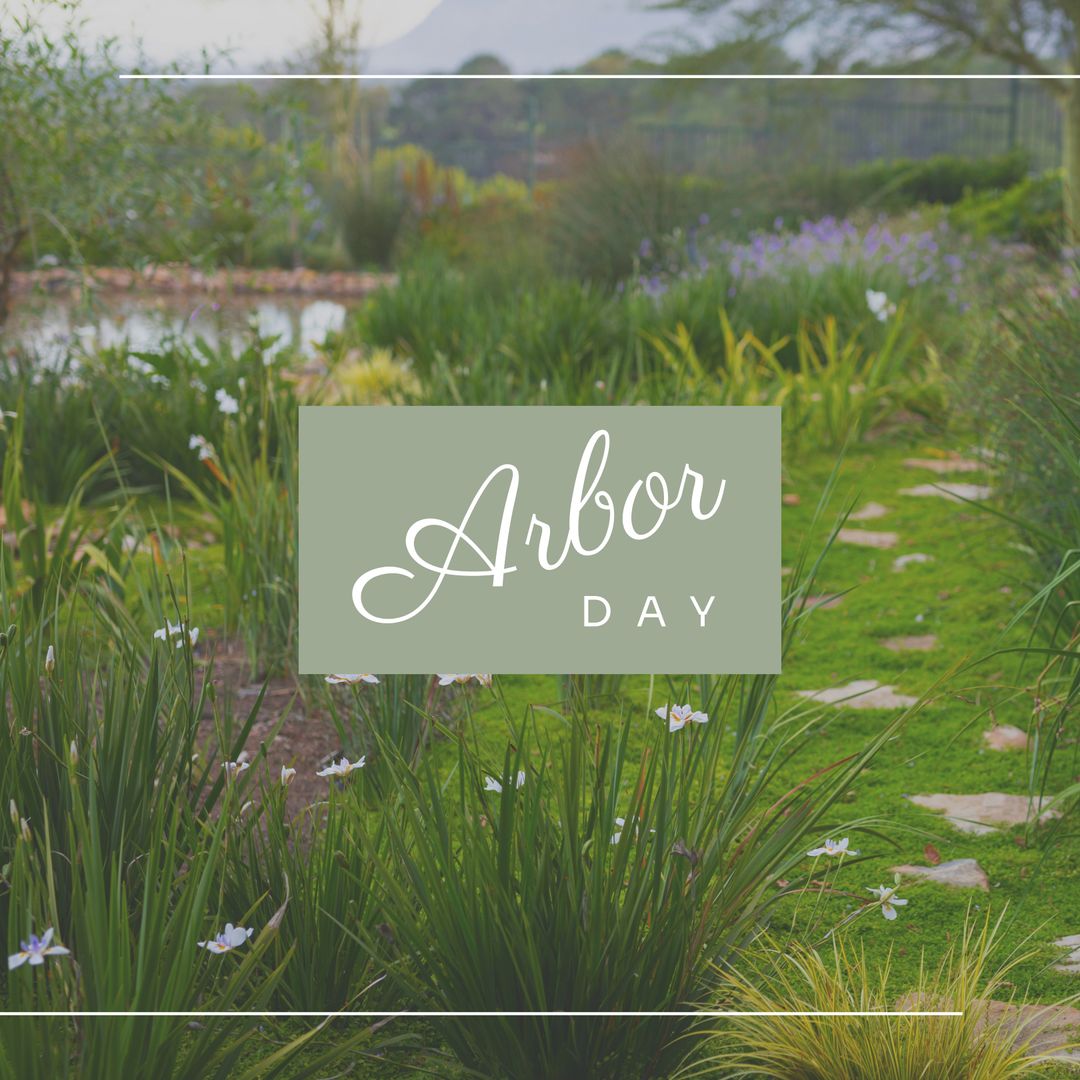 Arbor Day Celebration in Lush Botanical Garden