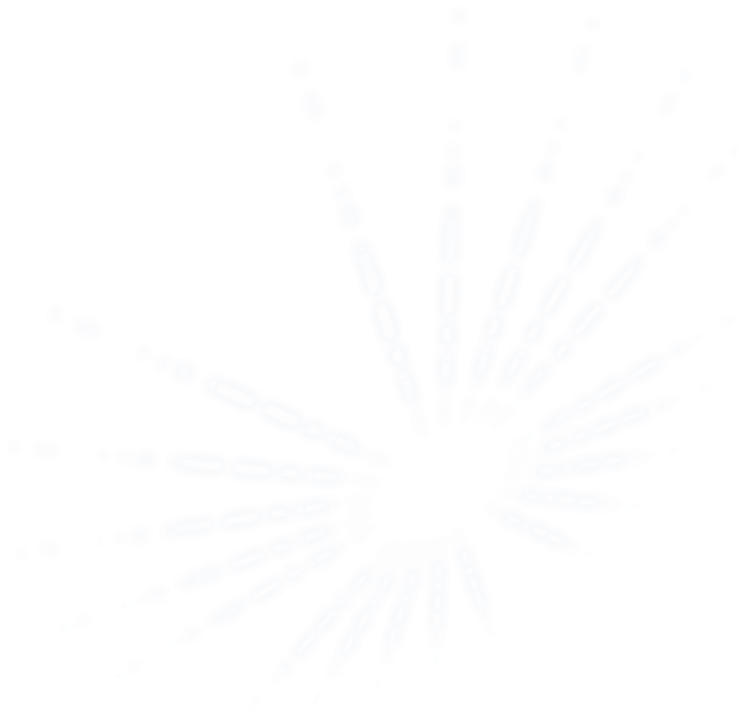 Abstract Geometric Lines Design on Transparent Background