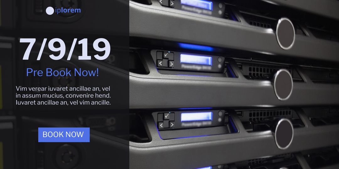 Futuristic Tech Event Launch Invitation with Sleek Elements