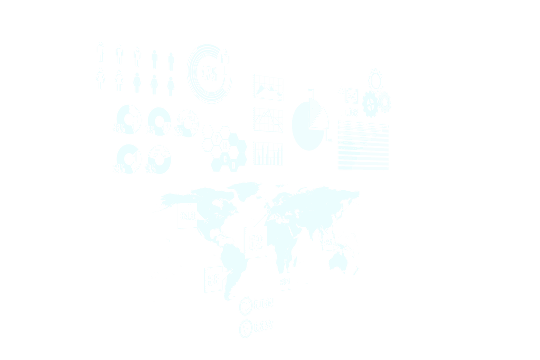 Transparent Statistics Icons Illustration for Data Analytics