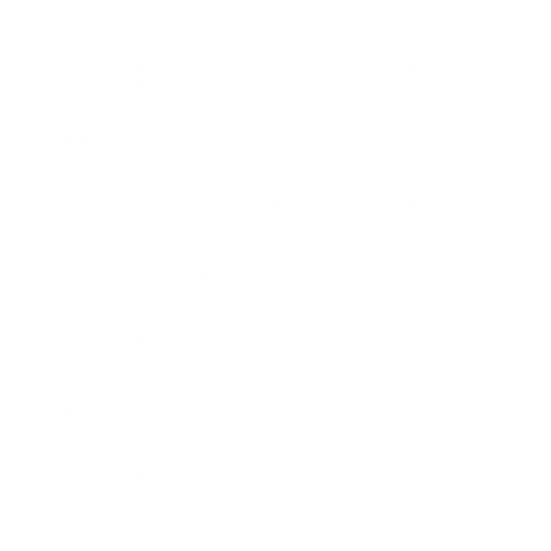 White Abstract Shapes on Transparent Background, Vector Pattern Design