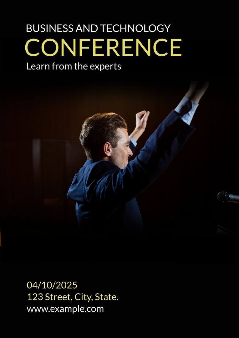 Dynamic Speaker Readying for Business Technology Conference