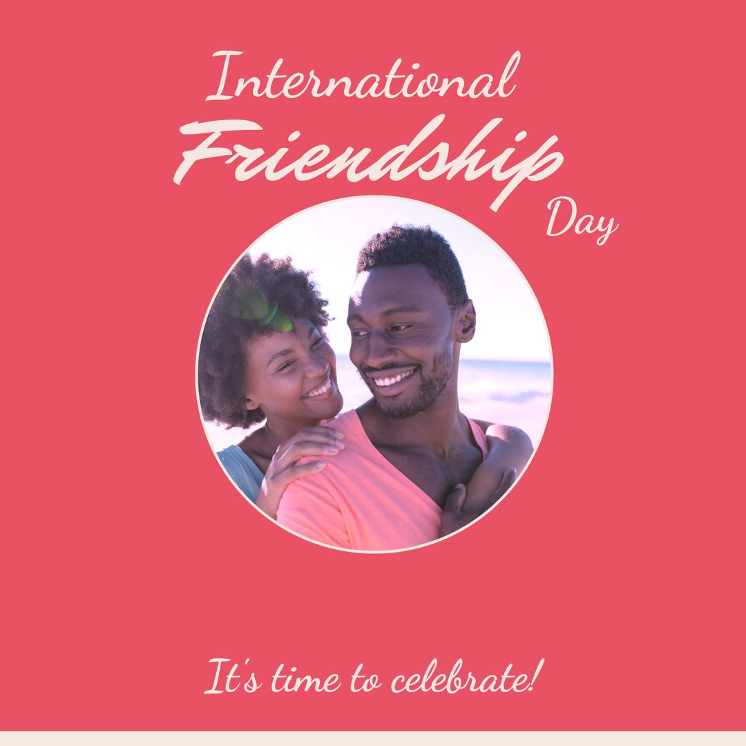 International Friendship Day: Couples Celebrating on Sunny Beach