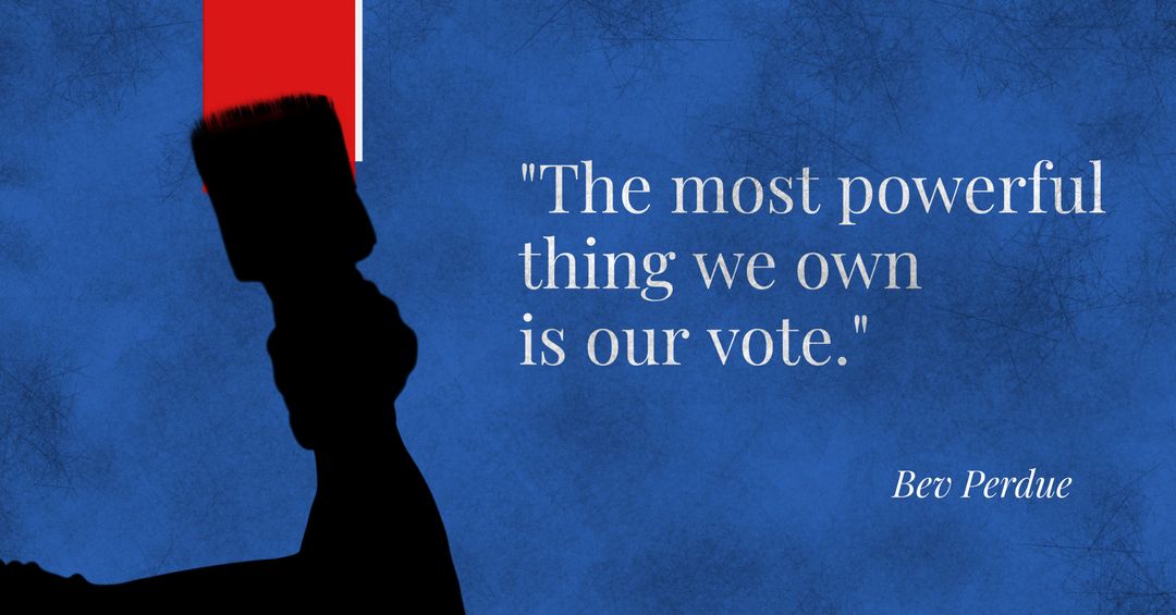 Silhouette Highlighting Importance of Voting