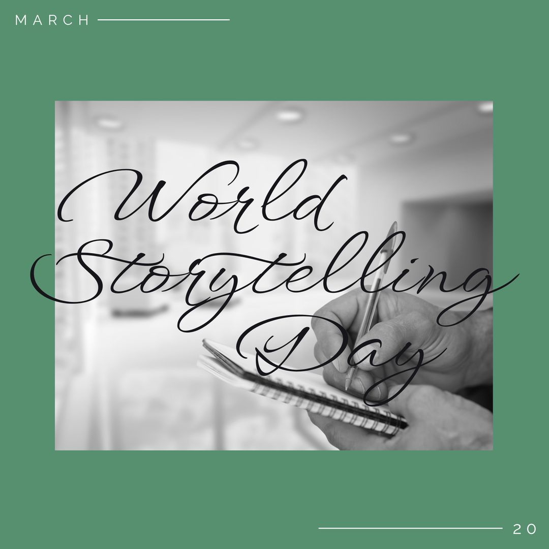 World Storytelling Day Celebration Concept