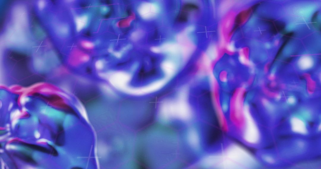 Colorful Liquid Shapes with Scope Scanning Patterns