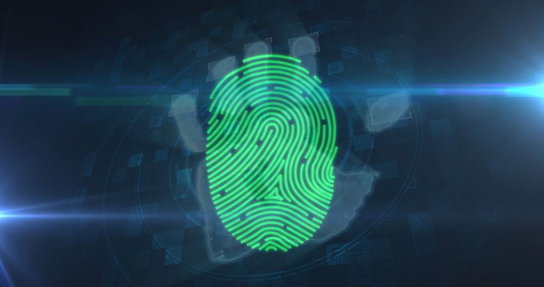 Digital Handprint Scanning with Biometric Fingerprint Scanner