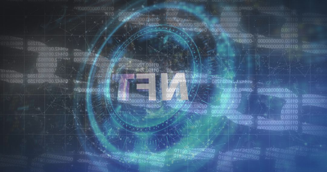 NFT Security Technology with Rotating Lock and Digital Data