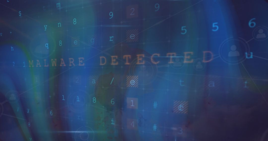 Digital Malware Warning in Virtual Data Space