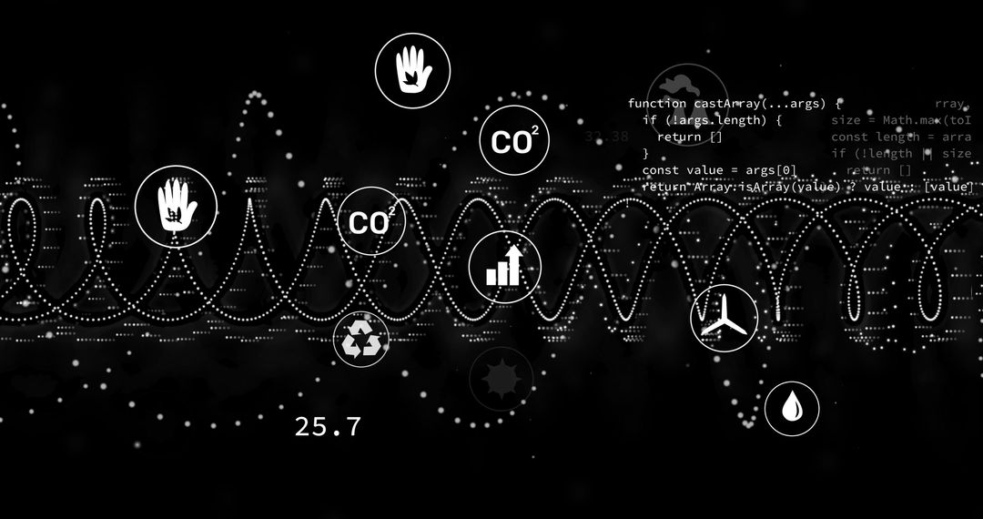 Innovative Environmental Data Visualization in Digital Interface