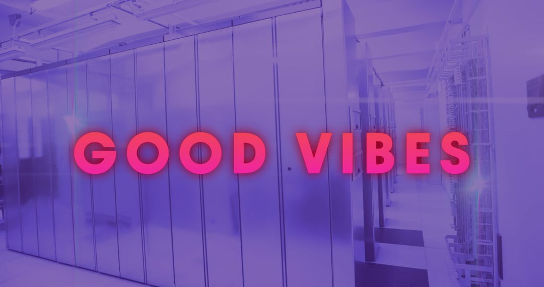 Innovative Tech Environment with Good Vibes Aesthetic Design