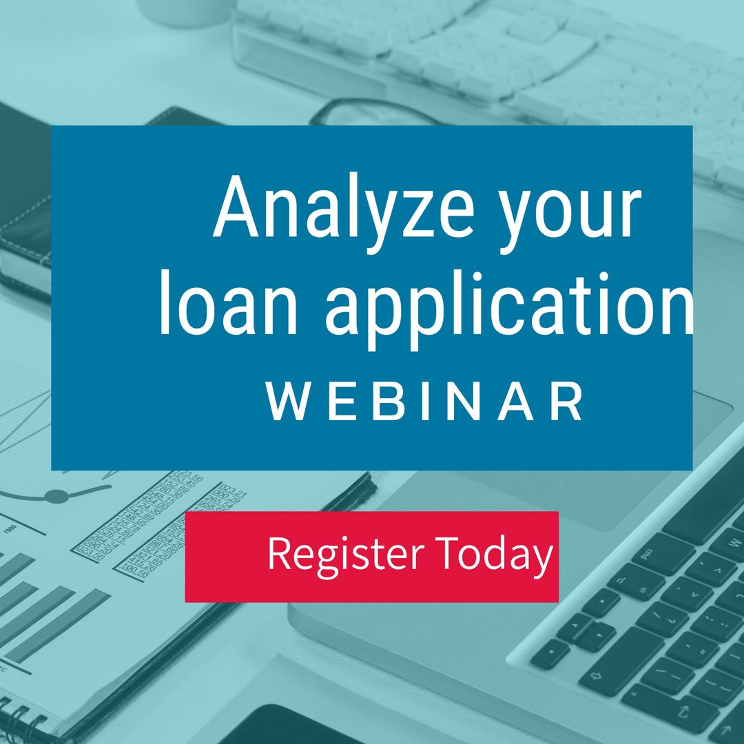 Financial Webinar Invitation for Loan Application Analysis