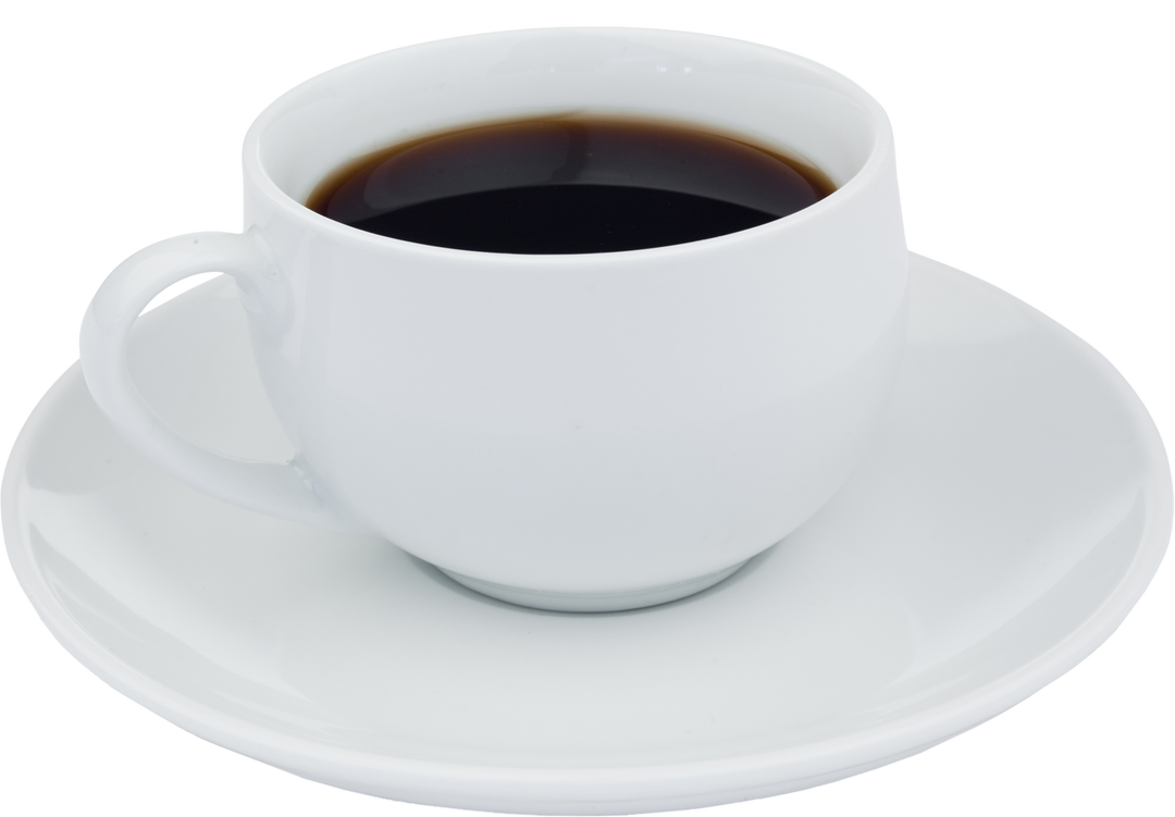 White Coffee Cup Full of Black Coffee on Transparent Background Isolated - Download Free Stock Images Pikwizard.com