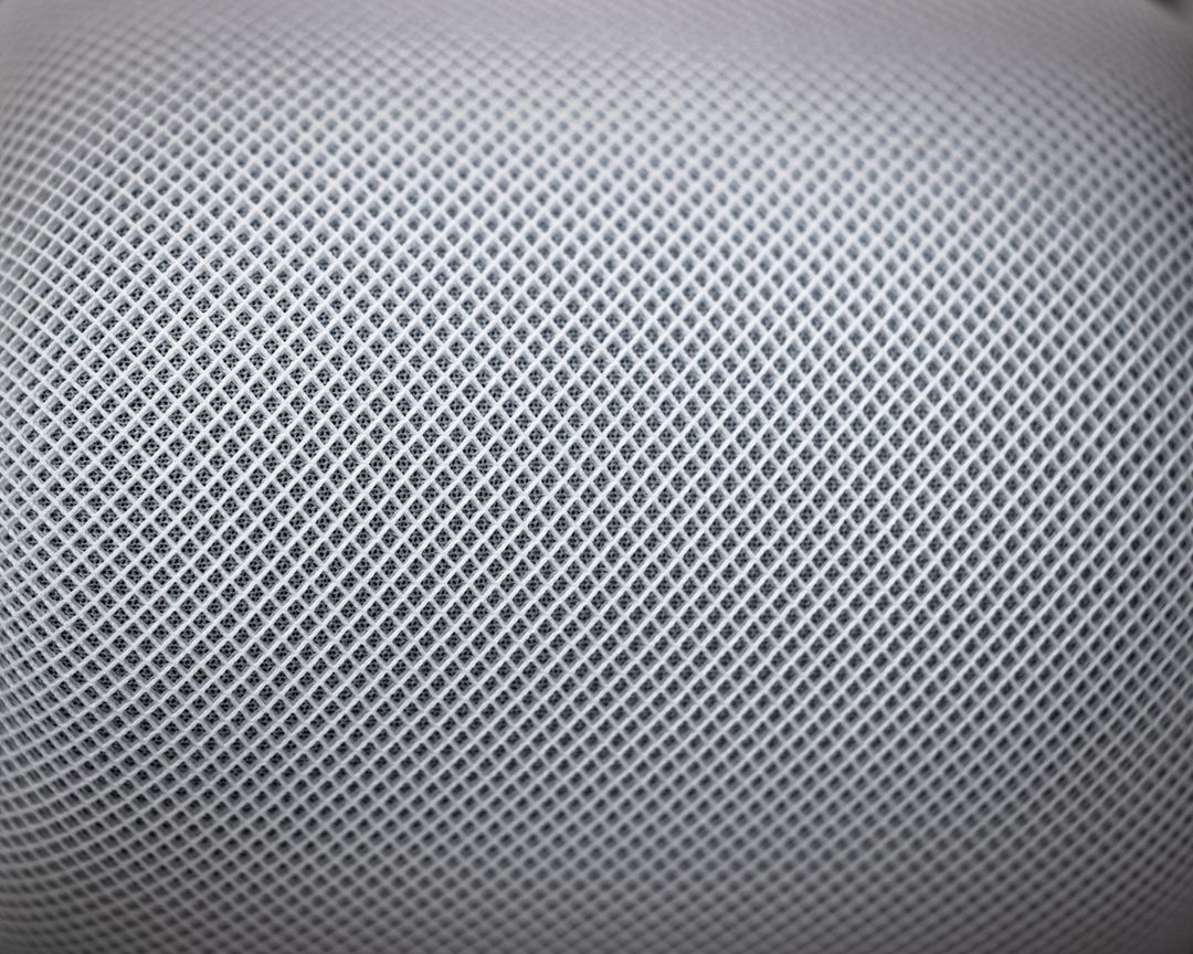 Close-up of Woven Gray Fabric with Diamond Pattern