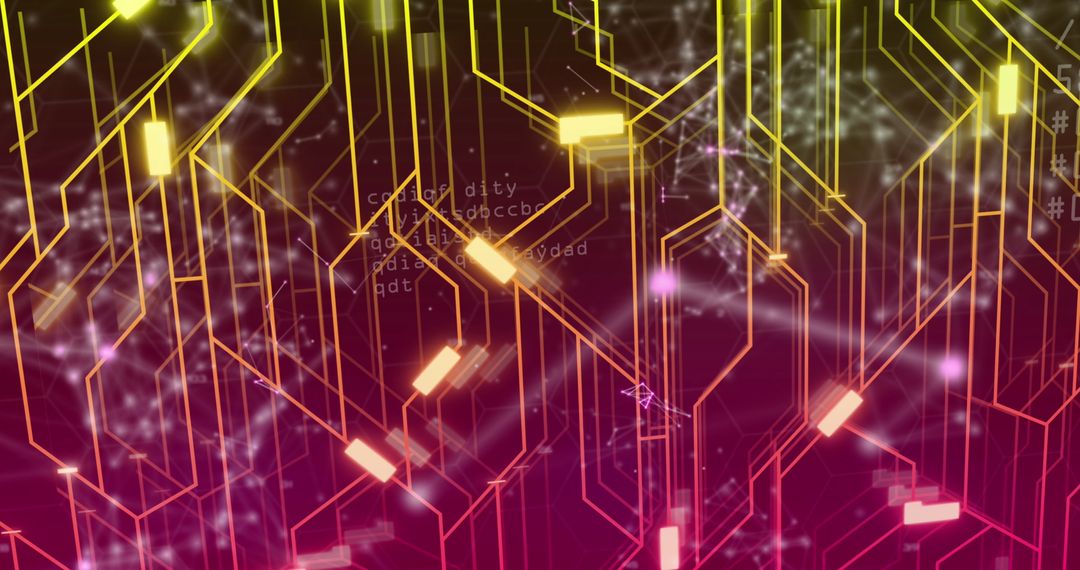 Digital Interface with QR Code Connections Network