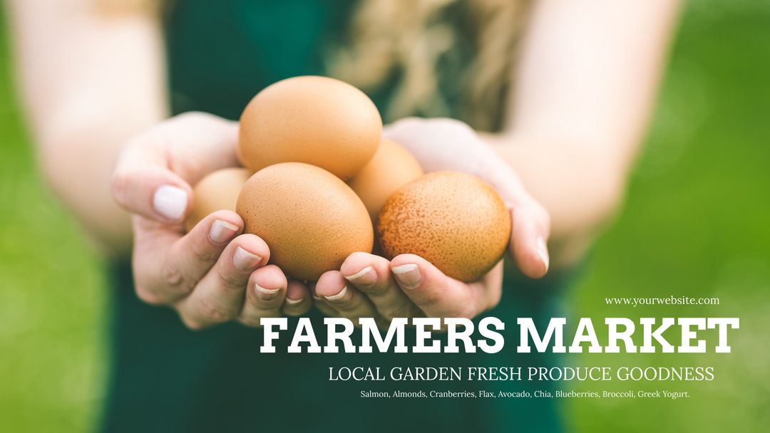 Organic Farm Eggs Promoting Sustainable Farming Practices
