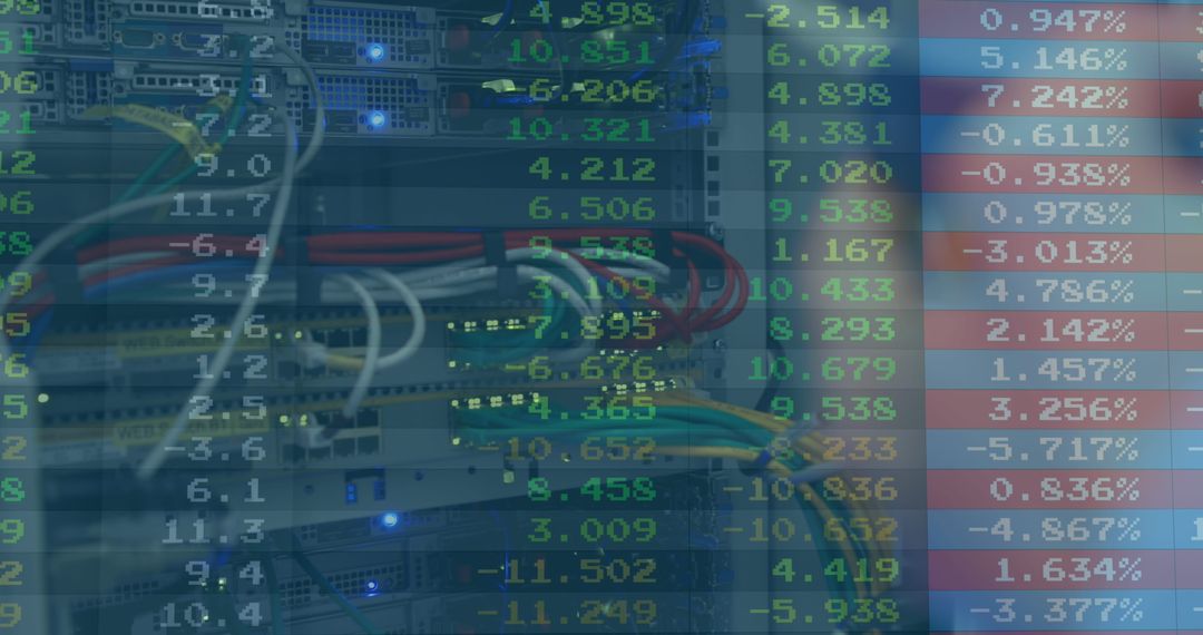 Digital Finance Intersection with Technology in Server Room