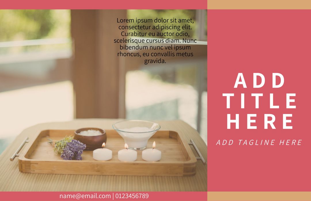 Serene Spa Setting with Natural Elements for Relaxation