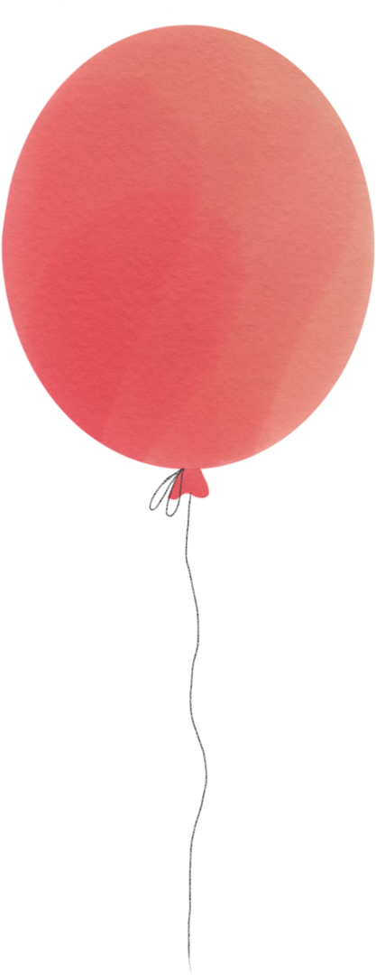 Red Balloon Illustration on Transparent Background, Party Celebration - Download Free Stock Images Pikwizard.com