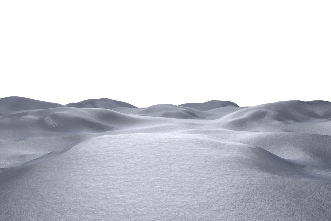 Digital Illustration of Snow Landscape on Transparent Background - Download Free Stock Images Pikwizard.com