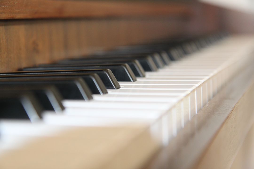 Close-up of Acoustic Piano Keys in Soft Focus - Free Images, Stock Photos and Pictures on Pikwizard.com