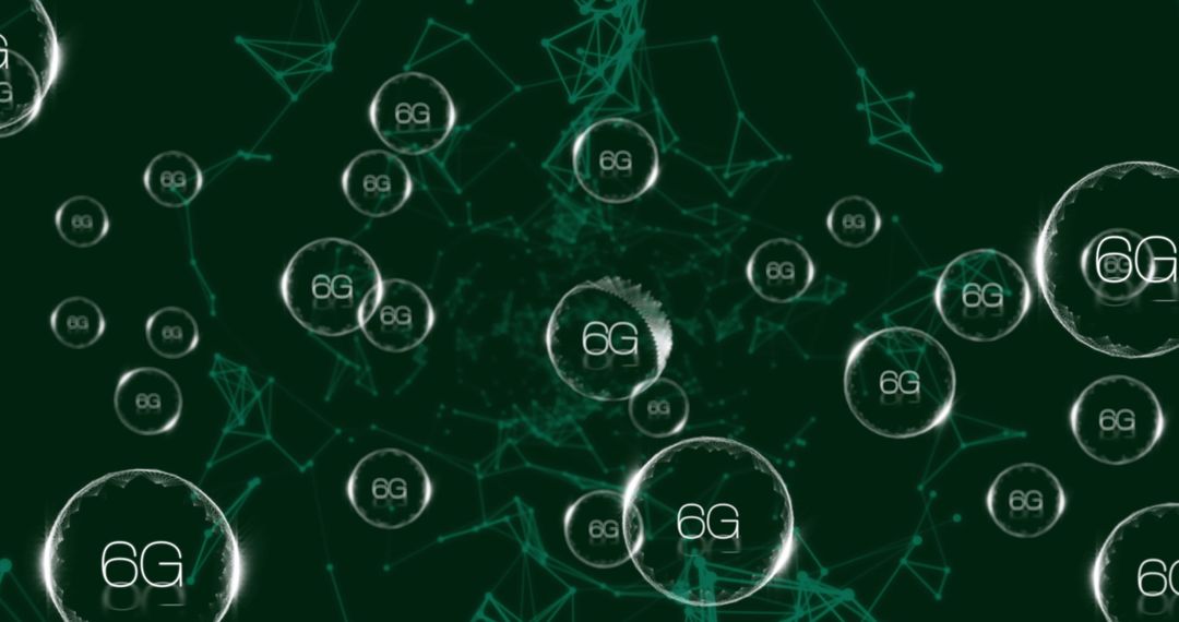 Futuristic 6G Network Connectivity Concept Design
