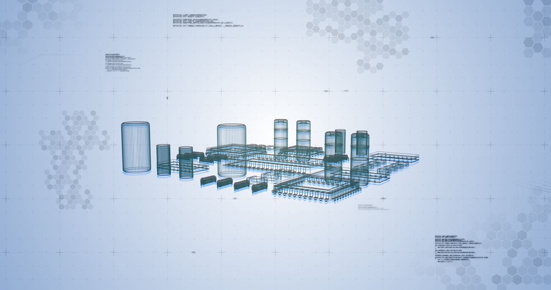 Conceptual Digital Interface with Data Processing Elements