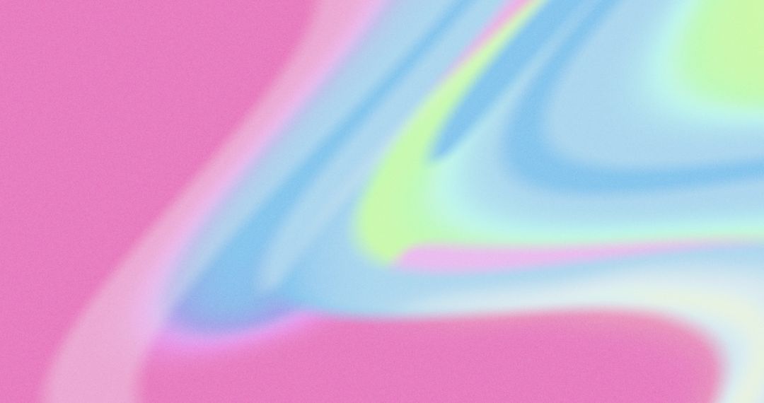 Colorful Abstract Fluid Swirl With Pastel Pink and Blue hues