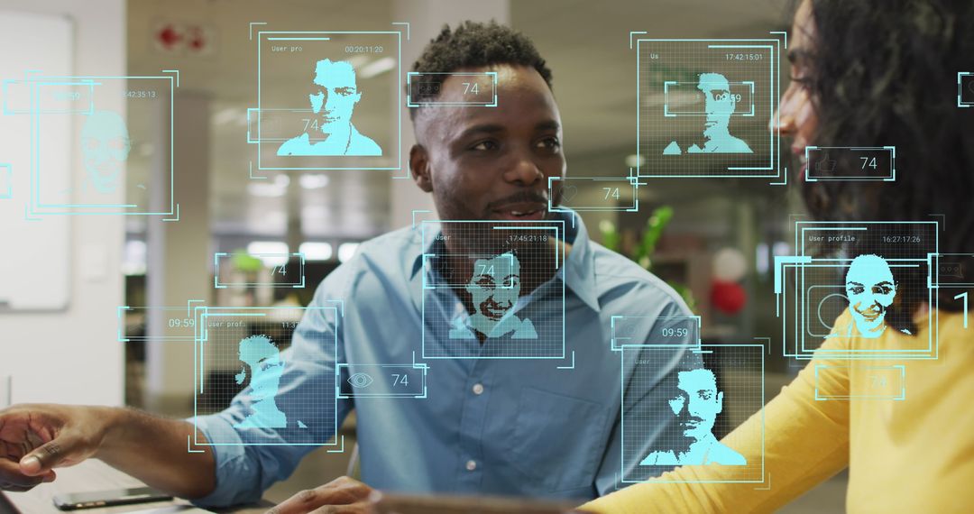 Futuristic Facial Recognition in Diverse Office Environment