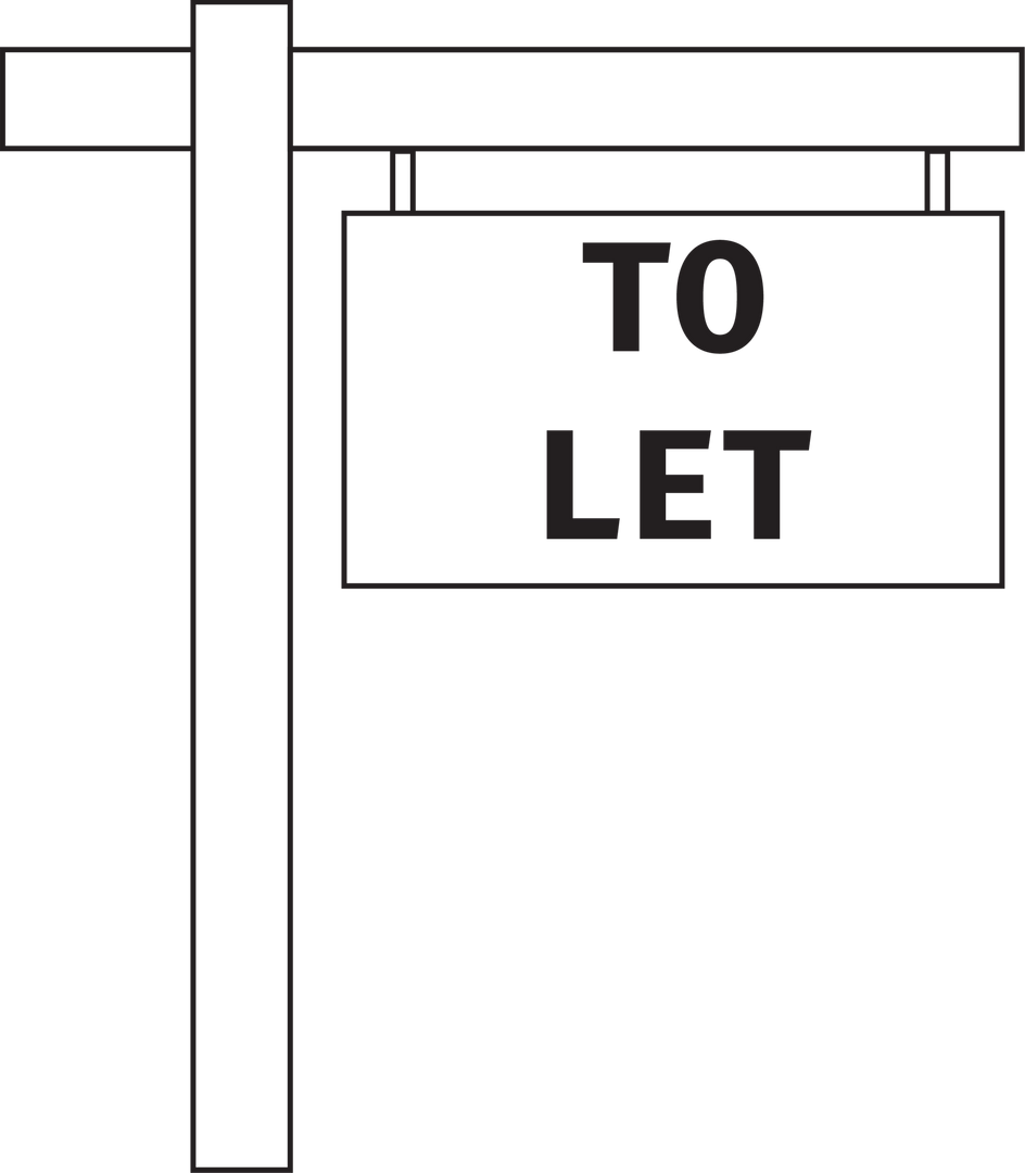 To Let Sign Vector on Transparent Background Ideal for Real Estate Listings - Download Free Stock Images Pikwizard.com