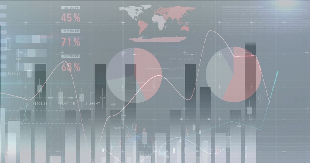 Abstract Financial Data with Global Business Interface Concept