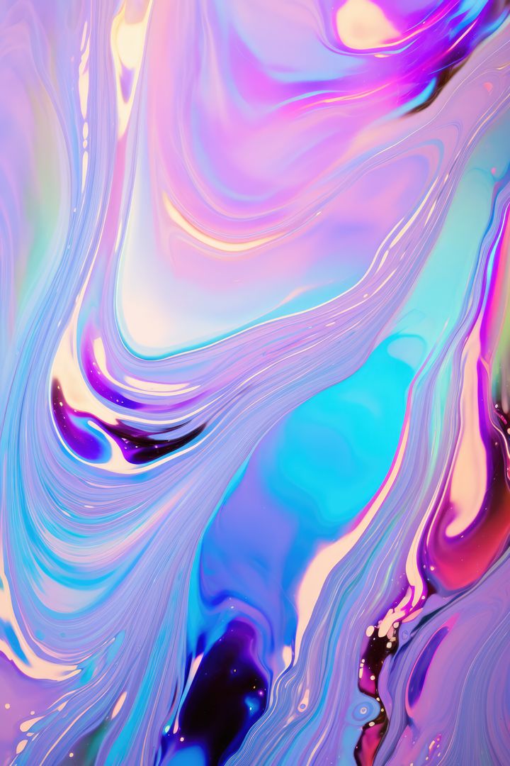 Vibrant Abstract Fluid Art with Purple, Pink, and Blue Swirls - Free Images, Stock Photos and Pictures on Pikwizard.com