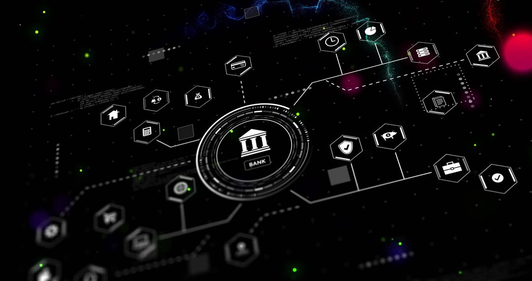 Digital Network with Financial and Computing Connections