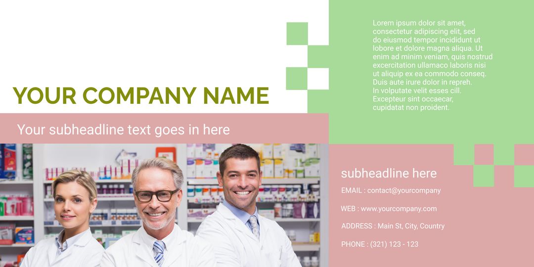 Pharmacists Team at Work in Pharmacy Store - Download Free Stock Templates Pikwizard.com