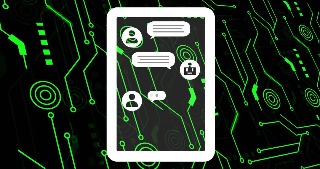 Ai chatbot interface with digital data connections