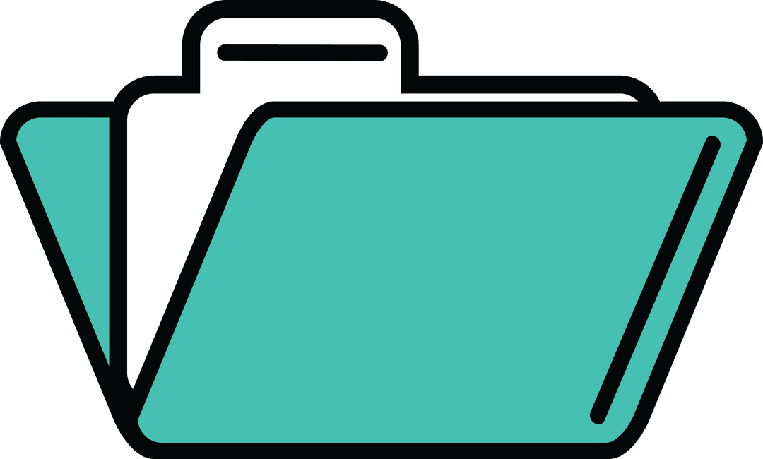 Transparent Folder Icon with LAP File and Document Design - Download Free Stock Images Pikwizard.com