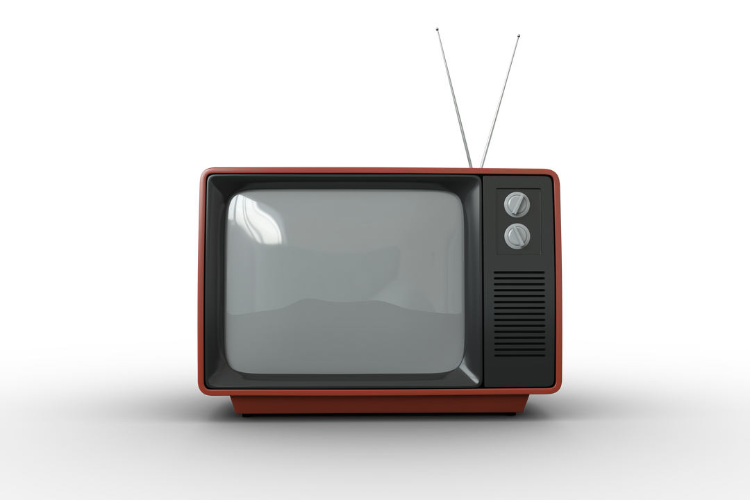 Classic Retro Television on Transparent Background - Download Free Stock Images Pikwizard.com