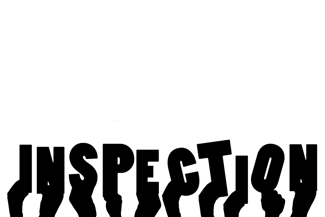 Transparent Hands Offering Inspection Concept