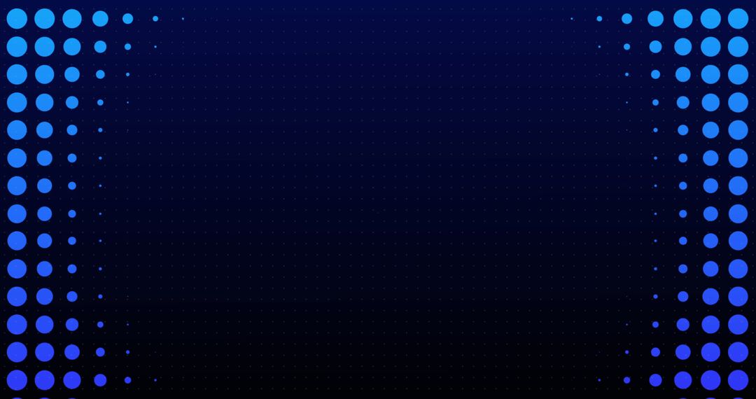 Abstract Blue Dotted Background with Gradient Effect