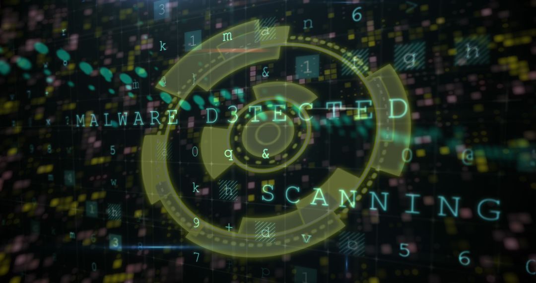 Cybersecurity Interface with Malware Detection - Free Images, Stock Photos and Pictures on Pikwizard.com