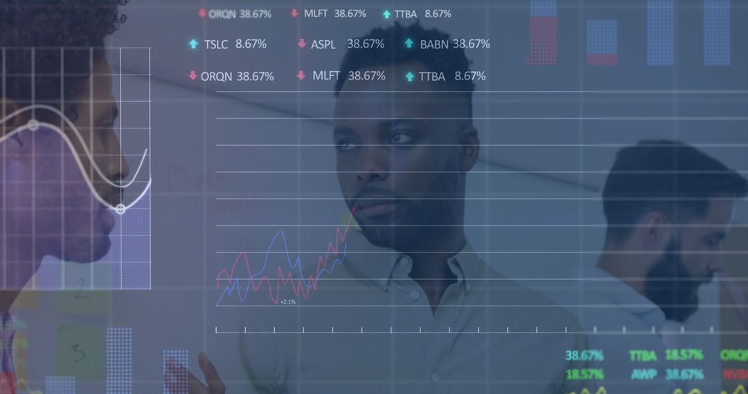 Coworkers Collaborating with Overlay of Trading Boards and Graphs