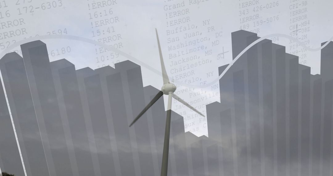 Wind Turbine Powers Digital City with Error Logs
